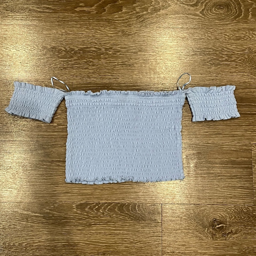 Ruched Crop Top